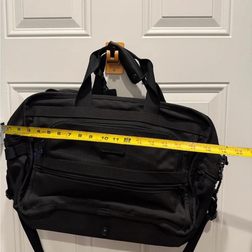 Tumi black nylon